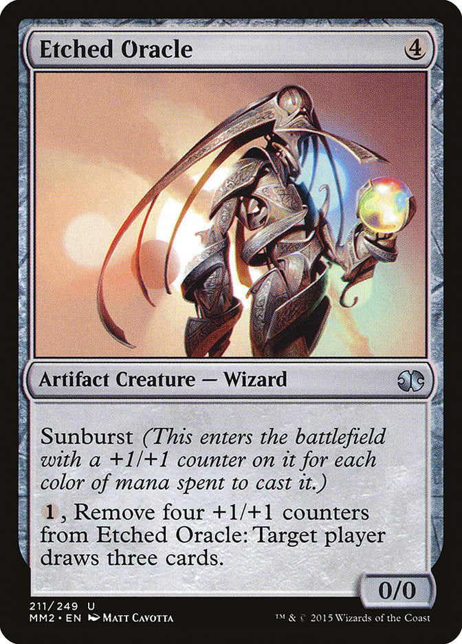 Etched Oracle [Modern Masters 2015] | Silver Goblin