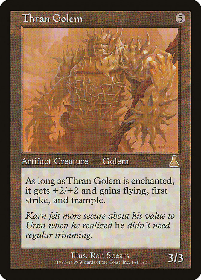Thran Golem [Urza's Destiny] | Silver Goblin