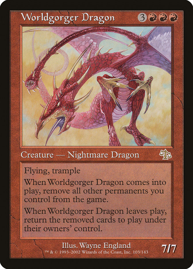 Worldgorger Dragon [Judgment] | Silver Goblin