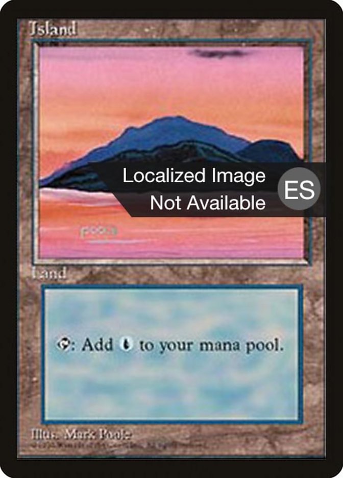 Island (C) [Fourth Edition (Foreign Black Border)] | Silver Goblin