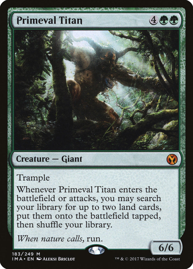Primeval Titan [Iconic Masters] | Silver Goblin