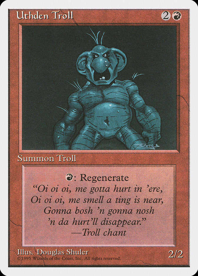 Uthden Troll [Fourth Edition] | Silver Goblin