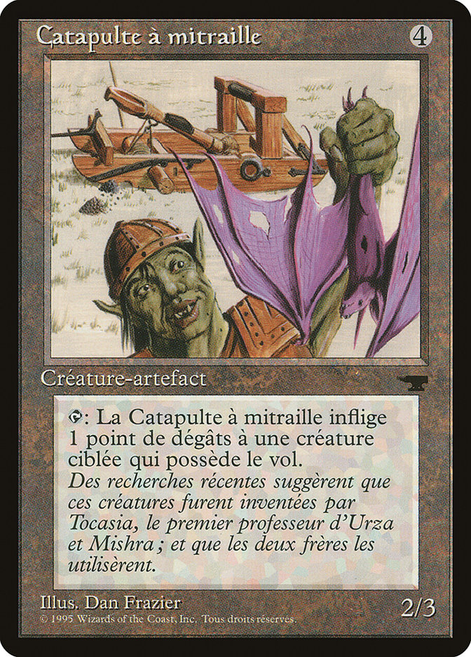 Grapeshot Catapult (French) - "Catapulte a mitraille" [Renaissance] | Silver Goblin
