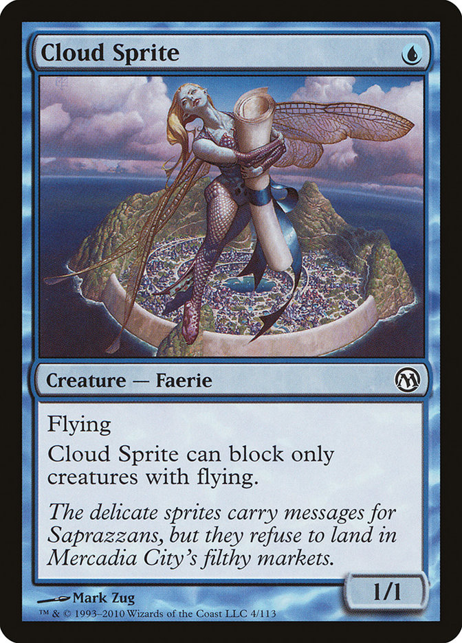 Cloud Sprite [Duels of the Planeswalkers] | Silver Goblin