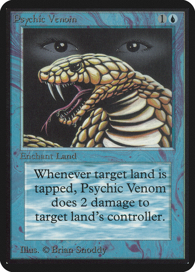 Psychic Venom [Alpha Edition] | Silver Goblin
