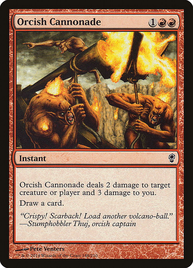 Orcish Cannonade [Conspiracy] | Silver Goblin