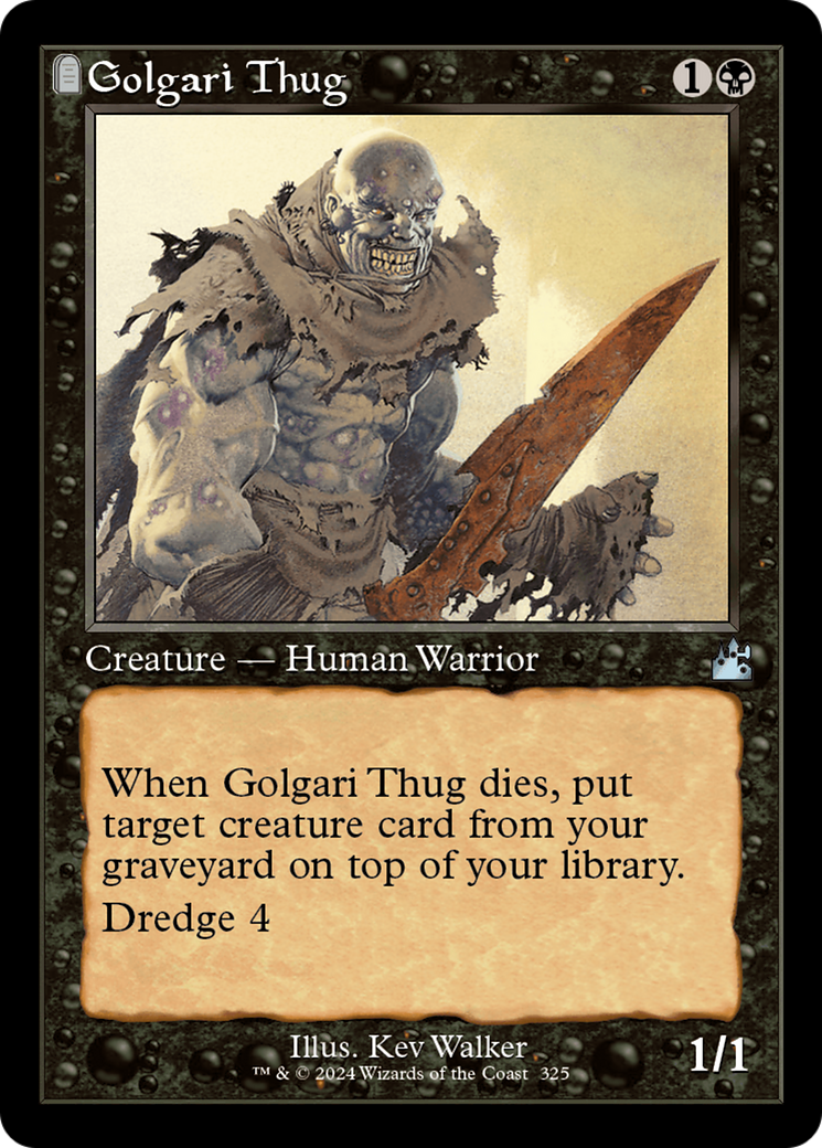 Golgari Thug (Retro Frame) [Ravnica Remastered] | Silver Goblin