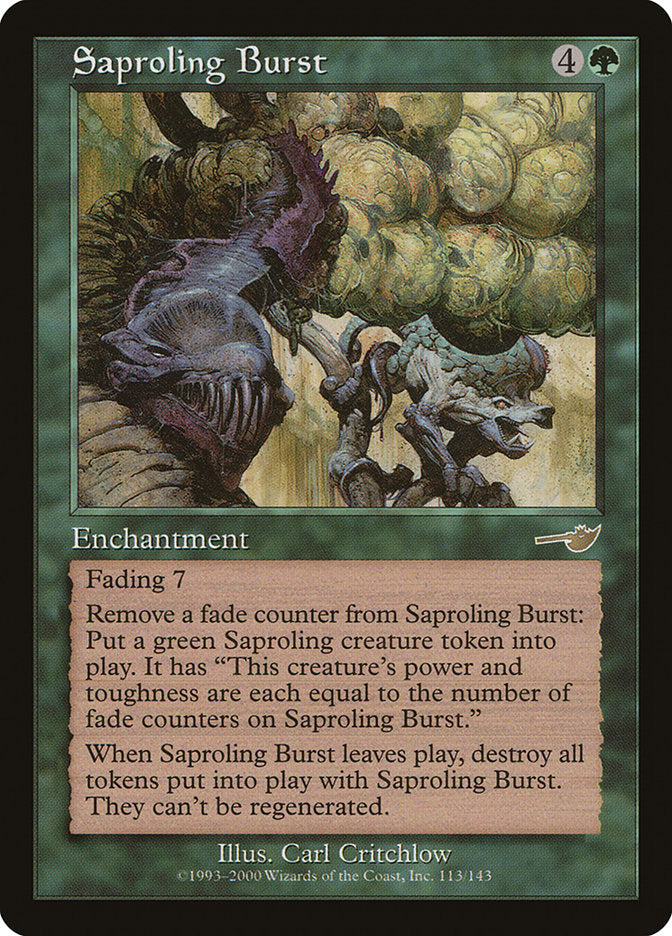 Saproling Burst [Nemesis] | Silver Goblin