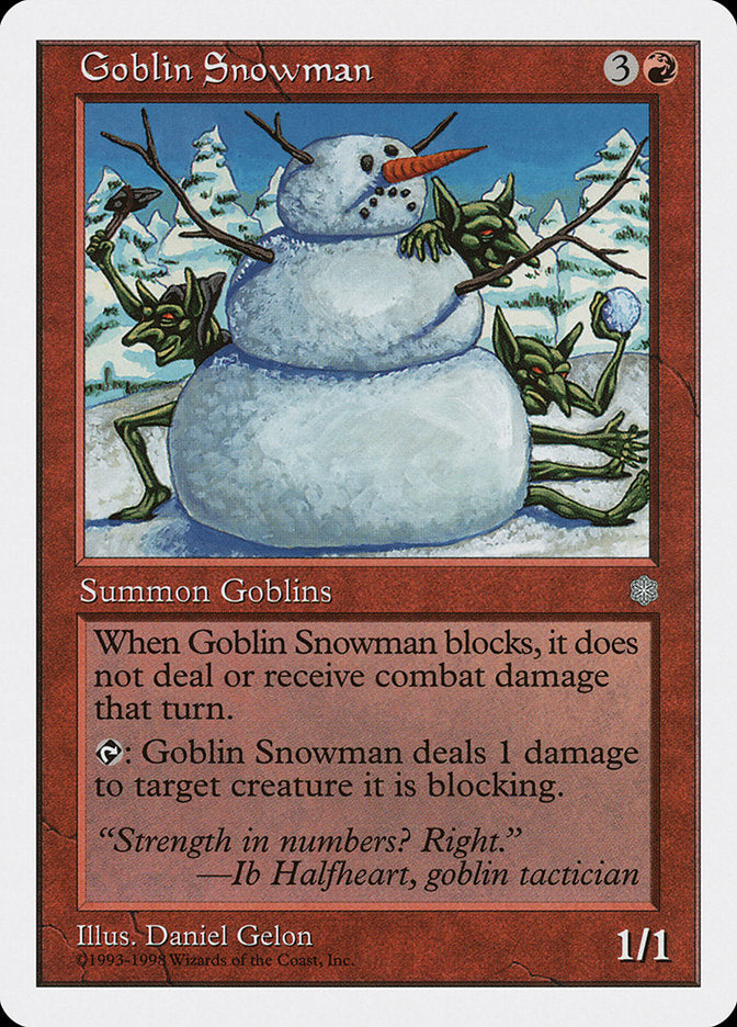 Goblin Snowman [Anthologies] | Silver Goblin