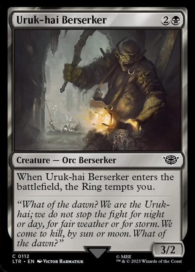 Uruk-hai Berserker [The Lord of the Rings: Tales of Middle-Earth] | Silver Goblin