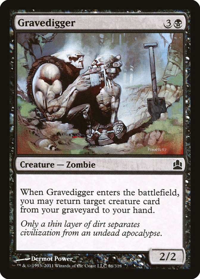 Gravedigger [Commander 2011] | Silver Goblin