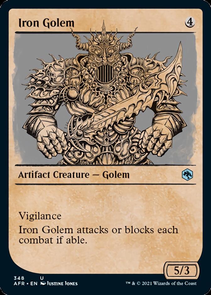 Iron Golem (Showcase) [Dungeons & Dragons: Adventures in the Forgotten Realms] | Silver Goblin