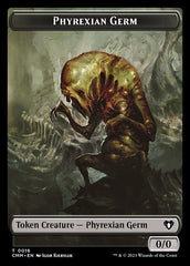 Eldrazi Spawn // Phyrexian Germ Double-Sided Token [Commander Masters Tokens] | Silver Goblin