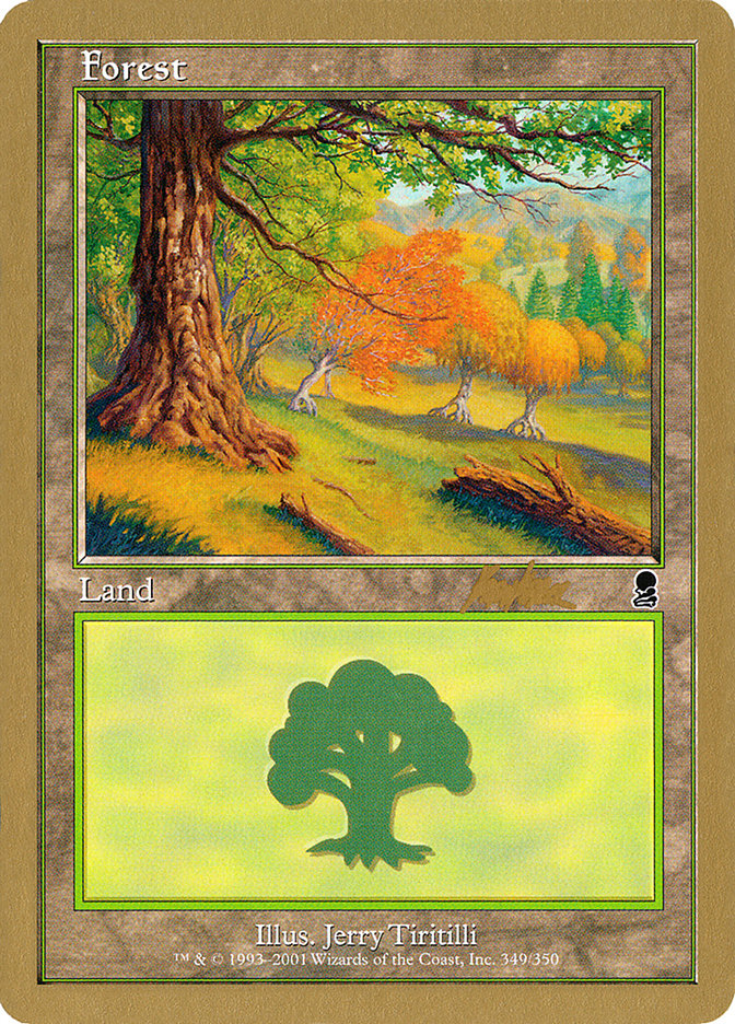 Forest (Brian Kibler) [World Championship Decks 2002] | Silver Goblin