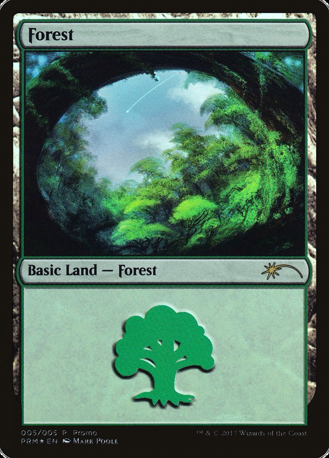 Forest (5) [2017 Gift Pack] | Silver Goblin