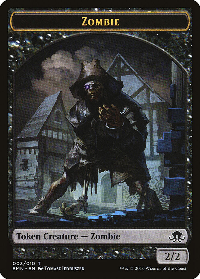 Zombie Token (003/010) [Eldritch Moon Tokens] | Silver Goblin