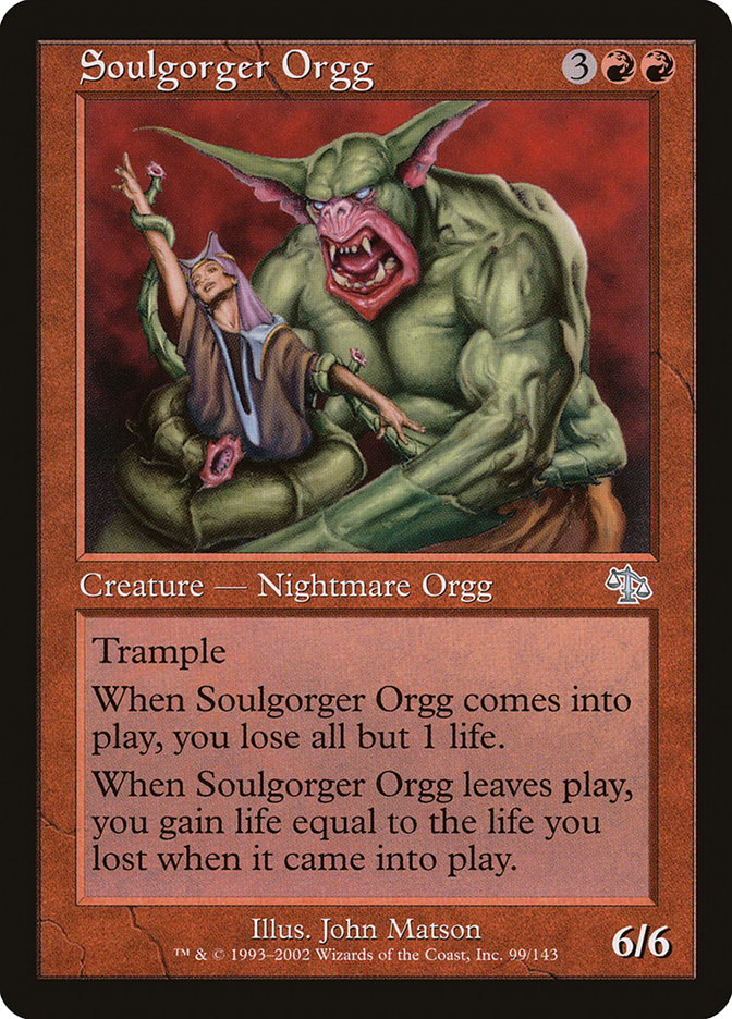 Soulgorger Orgg [Judgment] | Silver Goblin