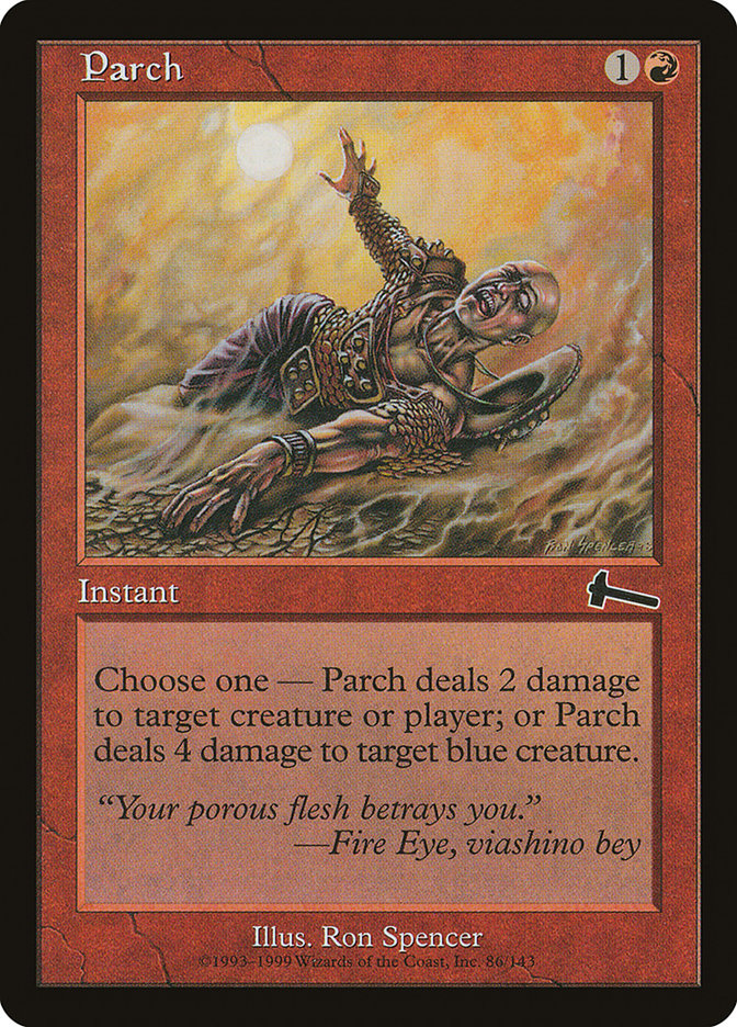 Parch [Urza's Legacy] | Silver Goblin