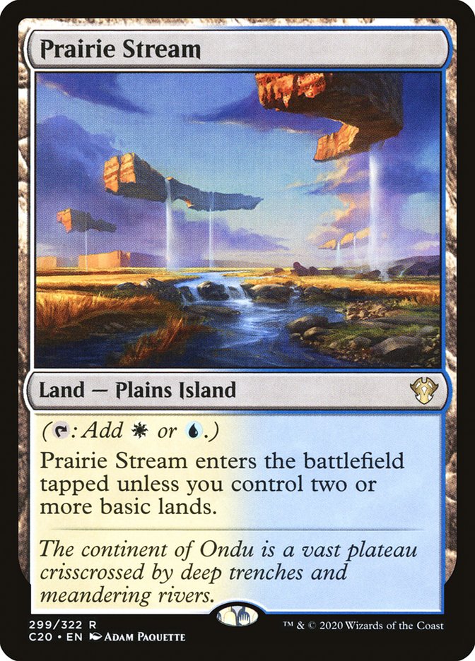 Prairie Stream [Commander 2020] | Silver Goblin