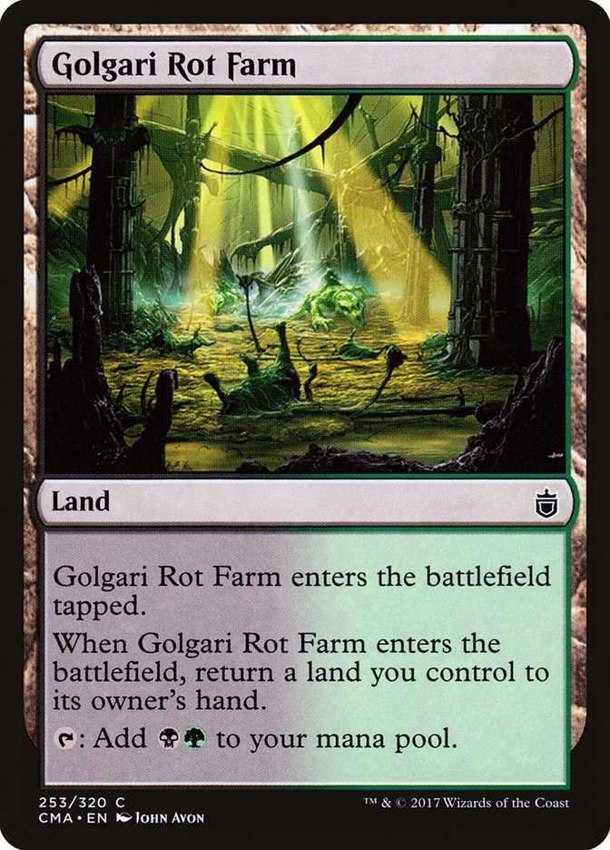 Golgari Rot Farm [Commander Anthology] | Silver Goblin