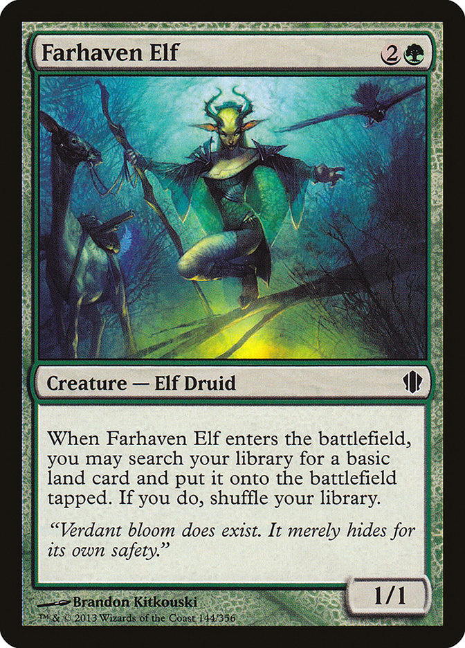 Farhaven Elf [Commander 2013] | Silver Goblin