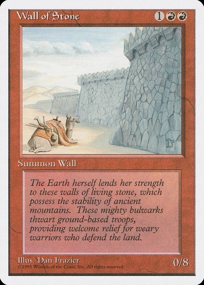 Wall of Stone [Fourth Edition] | Silver Goblin