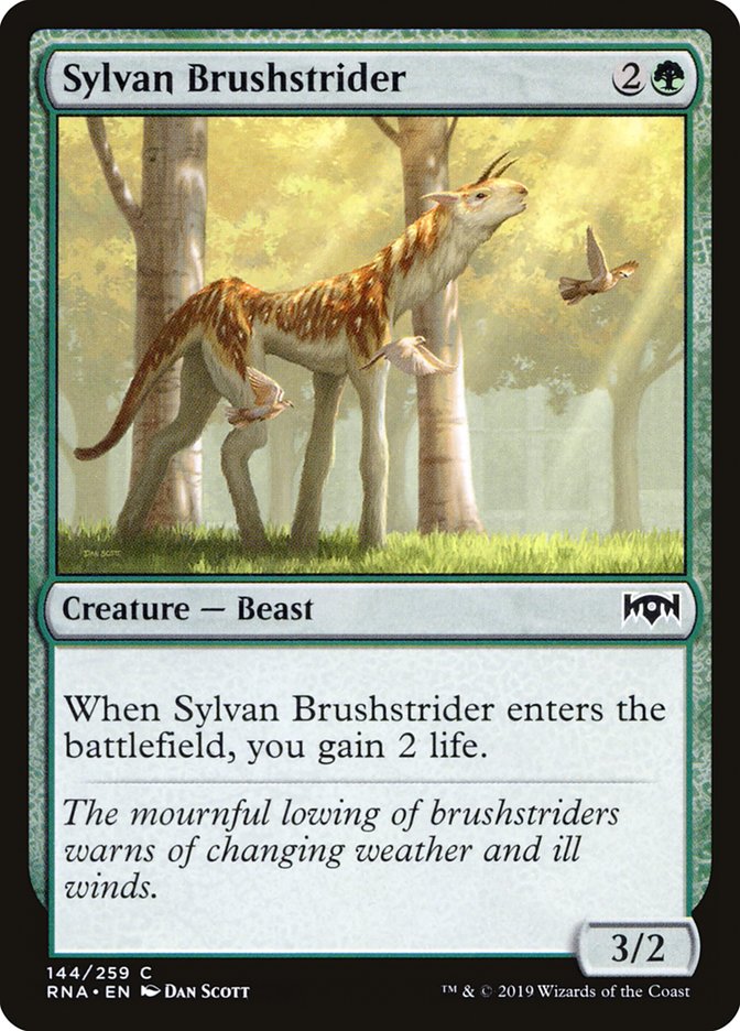 Sylvan Brushstrider [Ravnica Allegiance] | Silver Goblin