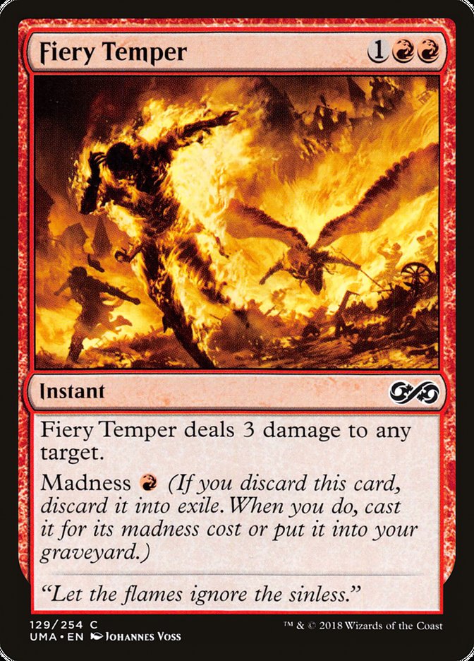 Fiery Temper [Ultimate Masters] | Silver Goblin