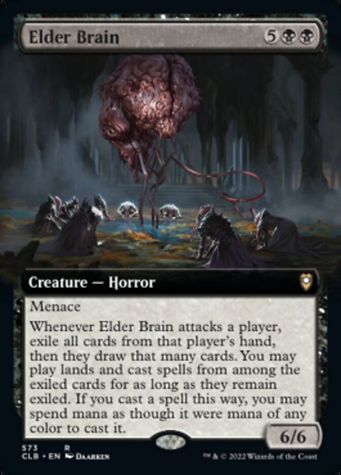 Elder Brain (Extended Art) [Commander Legends: Battle for Baldur's Gate] | Silver Goblin