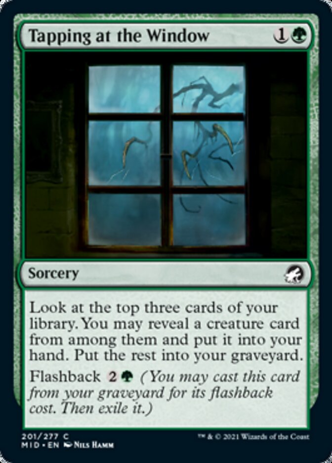 Tapping at the Window [Innistrad: Midnight Hunt] | Silver Goblin