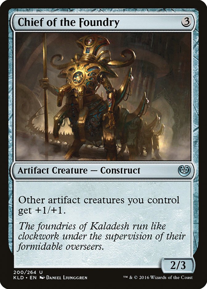 Chief of the Foundry [Kaladesh] | Silver Goblin