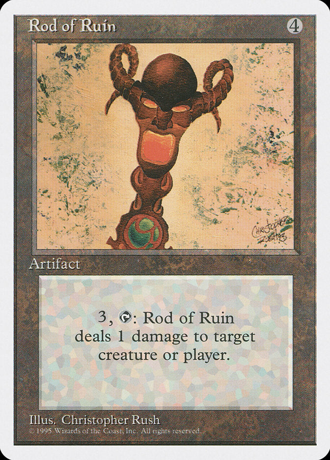 Rod of Ruin [Fourth Edition] | Silver Goblin