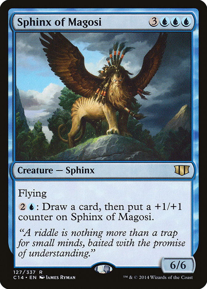Sphinx of Magosi [Commander 2014] | Silver Goblin