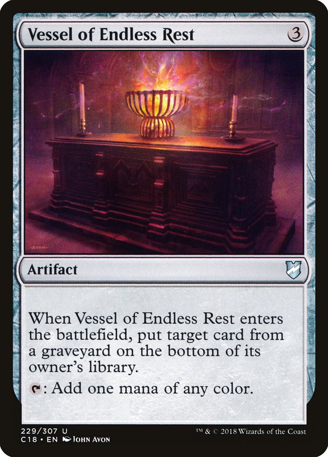 Vessel of Endless Rest [Commander 2018] | Silver Goblin