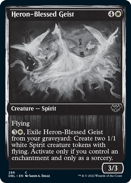 Heron-Blessed Geist [Innistrad: Double Feature] | Silver Goblin