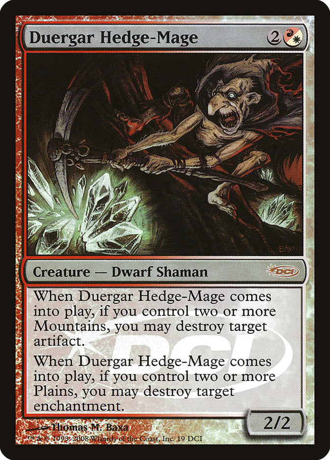Duergar Hedge-Mage [Gateway 2008] | Silver Goblin