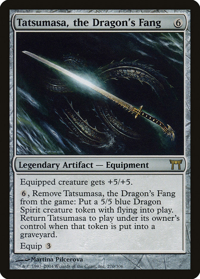 Tatsumasa, the Dragon's Fang [Champions of Kamigawa] | Silver Goblin