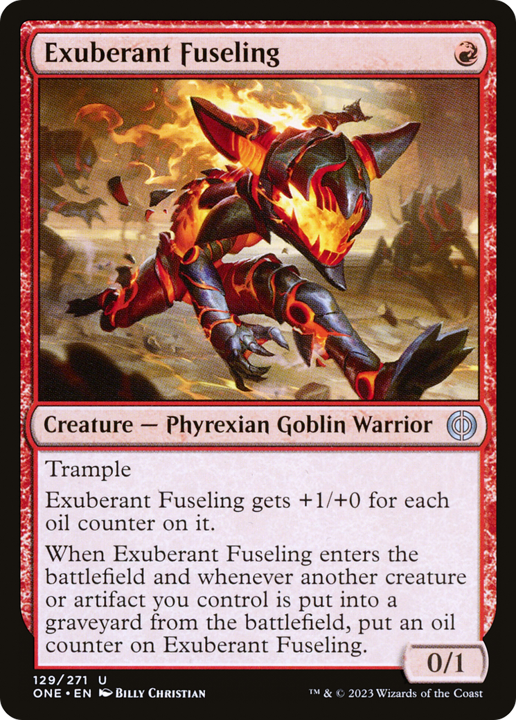 Exuberant Fuseling [Phyrexia: All Will Be One] | Silver Goblin