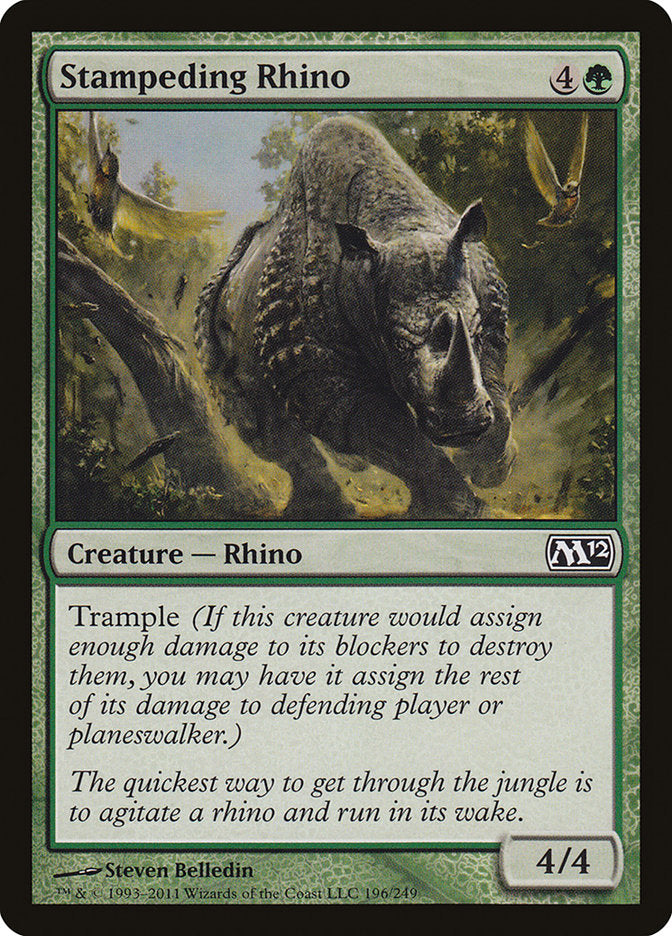 Stampeding Rhino [Magic 2012] | Silver Goblin