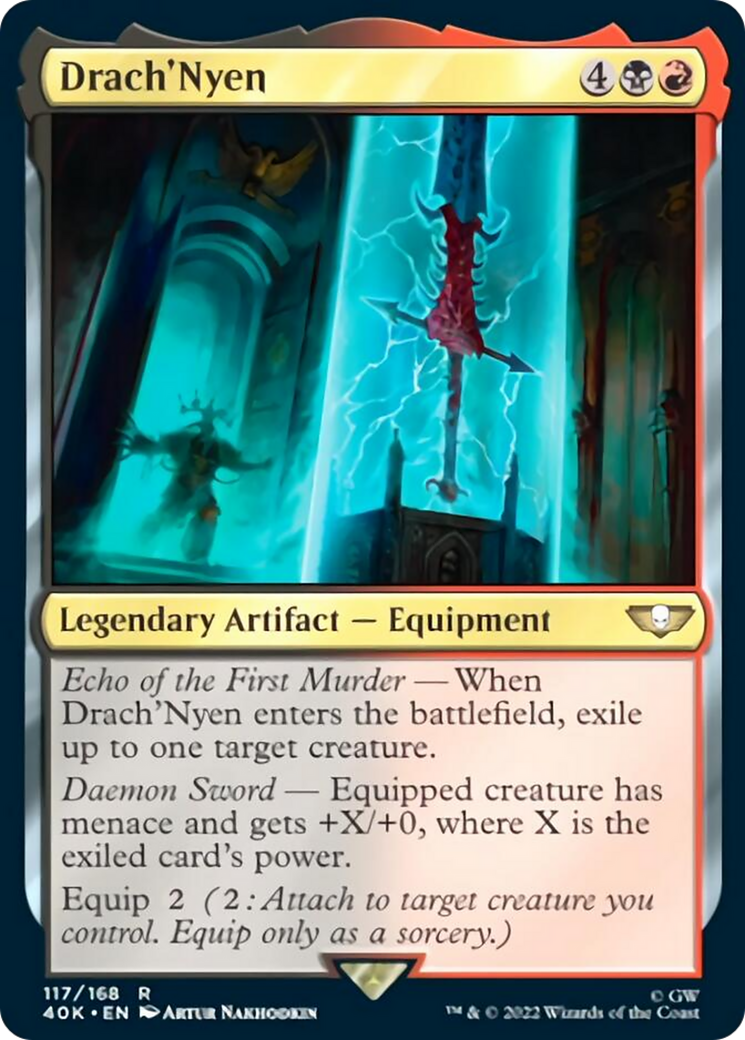 Drach'Nyen (Surge Foil) [Warhammer 40,000] | Silver Goblin