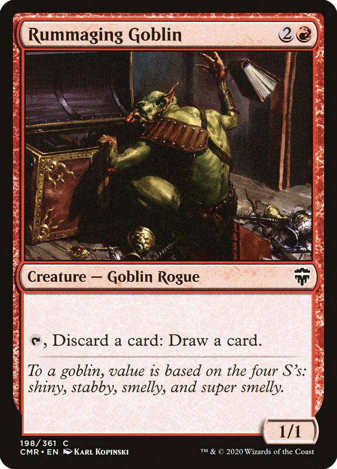 Rummaging Goblin [Commander Legends] | Silver Goblin