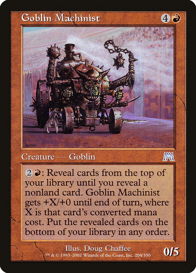 Goblin Machinist [Onslaught] | Silver Goblin