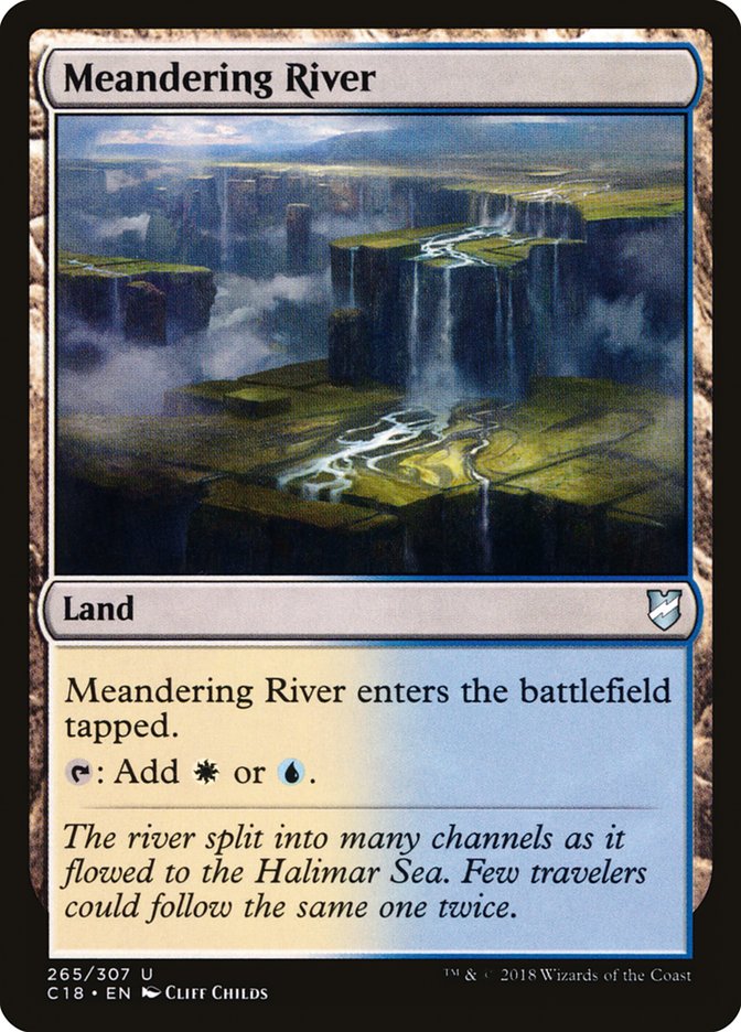 Meandering River [Commander 2018] | Silver Goblin