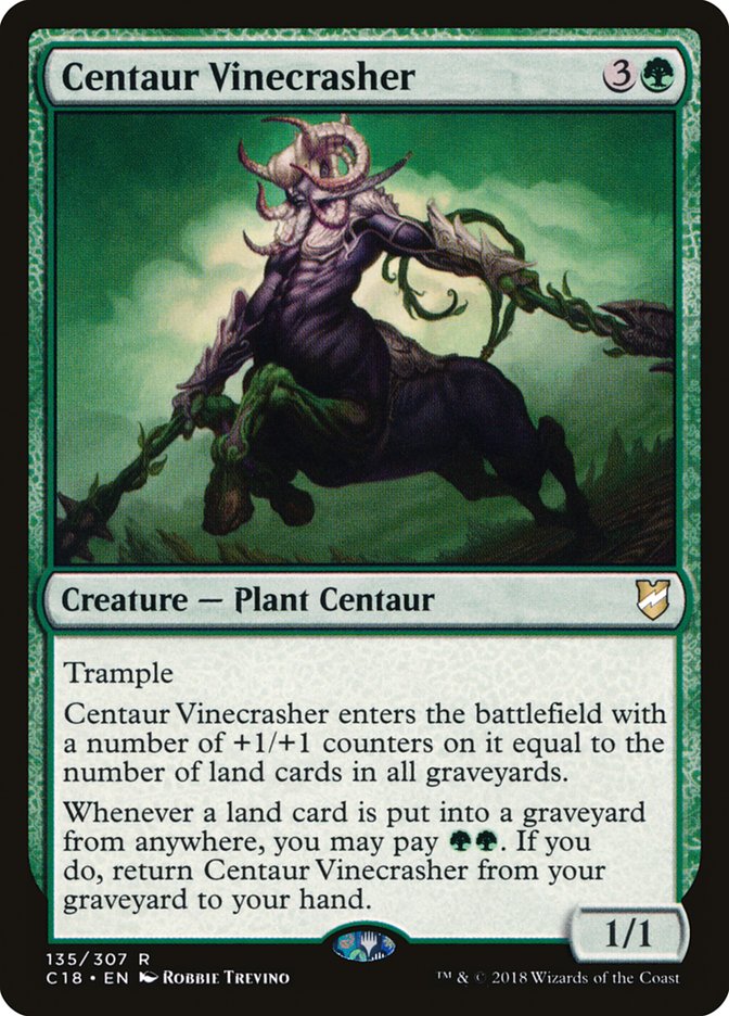 Centaur Vinecrasher [Commander 2018] | Silver Goblin