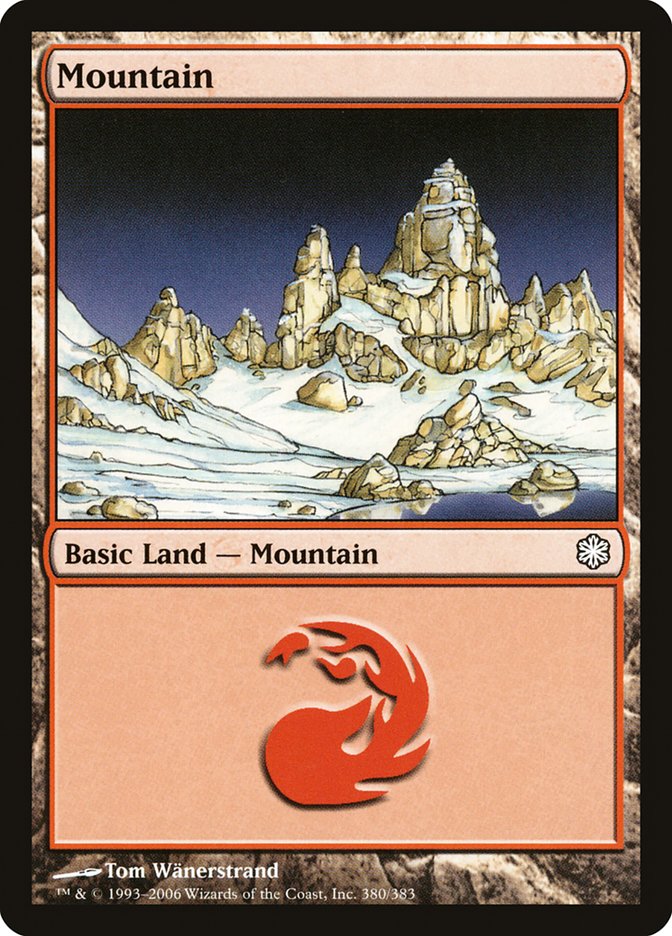Mountain (380) [Coldsnap Theme Decks] | Silver Goblin