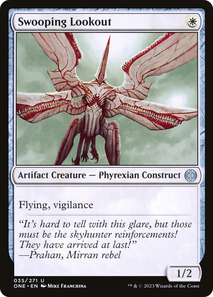 Swooping Lookout [Phyrexia: All Will Be One] | Silver Goblin