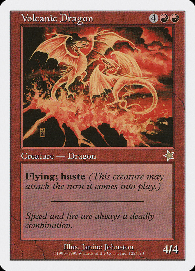 Volcanic Dragon [Starter 1999] | Silver Goblin