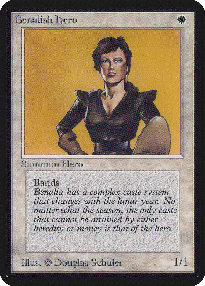 Benalish Hero [Alpha Edition] | Silver Goblin
