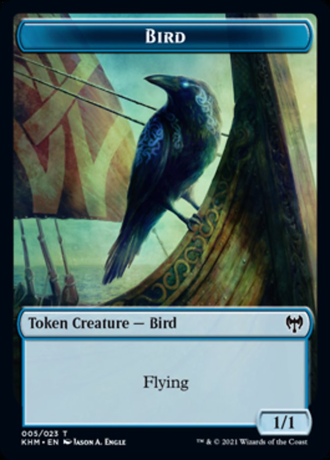 Bird Token [Kaldheim Tokens] | Silver Goblin