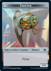 Thopter // Treasure (21) Double-Sided Token [Modern Horizons 2 Tokens] | Silver Goblin